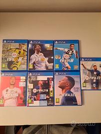 Collezione completa fifa 17-23 PS4.