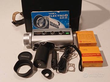 CINEPRESA YASHICA ELECTRO 8 LD 6 ANALOGICA SUPER 8