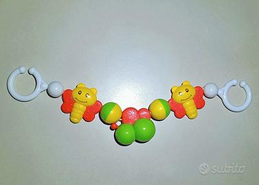 Gioco/sonaglio per passeggino, seggiolone, ovetto.