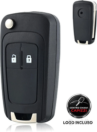 Guscio chiave auto compatibile 2 tasti per opel