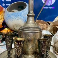 Set da Tavola Vintage da Liquore 50/60 made Urss