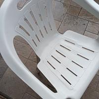 sedie plastica da esterno 