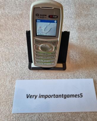 7624N-Cellulare Sagem My X2-2M Grigio