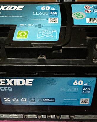 Batteria auto 60 ampere EFB - START & STOP