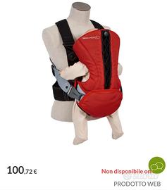 marsupio trasporta bebè 