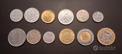 La Lira Italiana Set di 12 monete