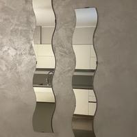 Specchi IKEA ondulati moderni (coppia)