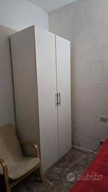 Armadio due ante bianco