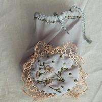 sacchetto/bustina chiffon portagioie