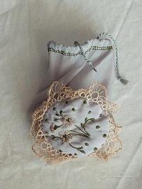 sacchetto/bustina chiffon portagioie