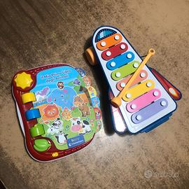 Libro musicale Clementoni + Xilofono missile