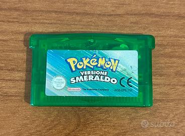 Pokemon Smeraldo ORIGINALE batteria nuova
