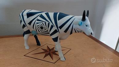 mucca da collezione "Bacanal" in resina