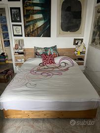 Letto matrimoniale + materasso