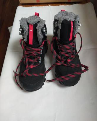 scarponi da montagna n. 35 decathlon 