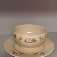 Tazza e piatto Girotondo Mulino Bianco 