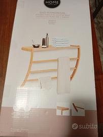 mensola porta asciugamani