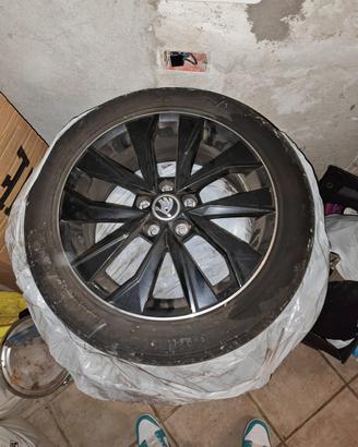Skoda Fabia anno 2021 cerchi e gomme