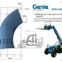 GENIE GTH 2506 SOLLEVATORE TELESCOPICO