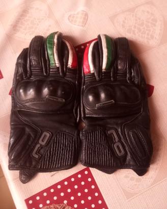 guanti pelle OJ manopole moto 