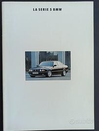 Brochure BMW Serie 5 E34 - anno 1993