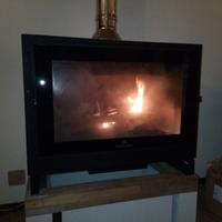 Inserto camino legna Edilkamin Screen Evo 80