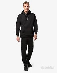 Australian tuta felpata con tasche e marsupio