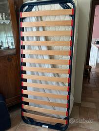 Rete ortopedica e materasso con le molle