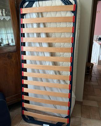 Rete ortopedica e materasso con le molle