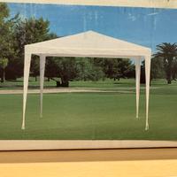 Gazebo 3X3 bianco NUOVO