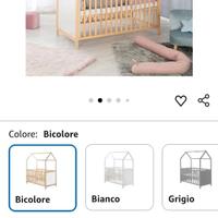 Culla con materasso