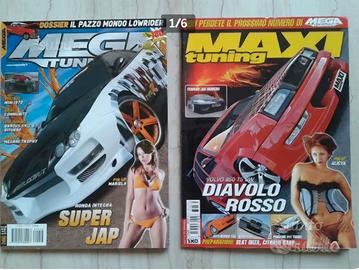 Riviste auto,car test,tuning,pin up,moda,musica