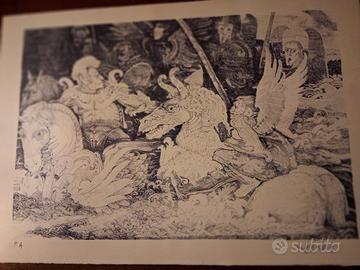 RAFFAELE  DE ROSA..litografia