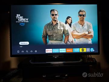 TV SONY BRAVIA + supporto tv girevole