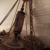 Lampadario stile antico a candela