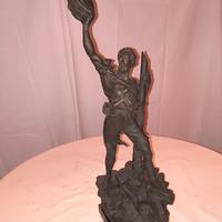 Scultura di Arthur Waagen fine 19mo sec.