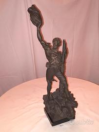 Scultura di Arthur Waagen fine 19mo sec.