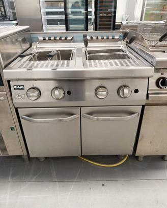 CUOCI PASTA A GAS DOPPIA VASCA LITRI 26+26