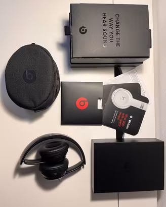 Beats Solo3 Wireless - Black Come Nuovi Full Set!