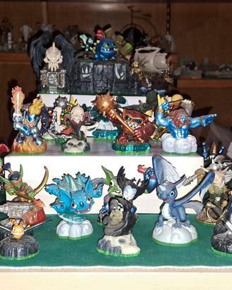 Lotto Skylander 1° serie per PC + carte e adesivi