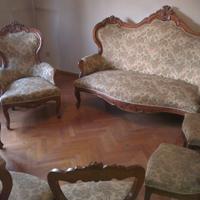 Salotto completo stile Luigi Filippo