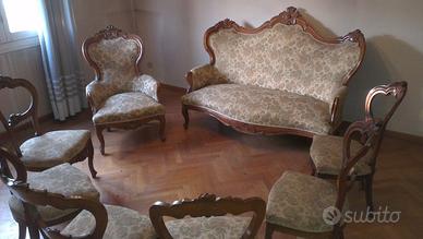 Salotto completo stile Luigi Filippo