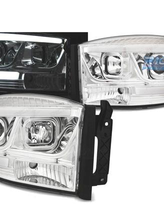 FARI PER DODGE RAM 06-08 A TUBO LED CROMATI