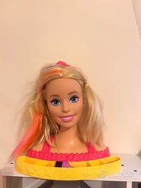 Barbie Super Chioma Hairstyle Capelli Arcobaleno