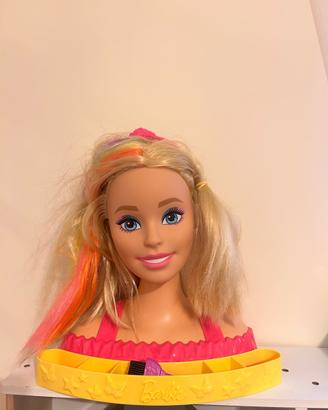 Barbie Super Chioma Hairstyle Capelli Arcobaleno