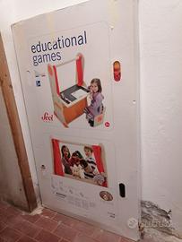 SEVI tavolo educativo multifunzione in legno