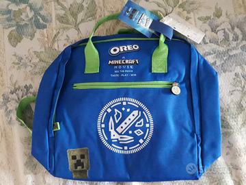 Zaino/Borsa Minecraft Movie brandizzato Oreo Ltd