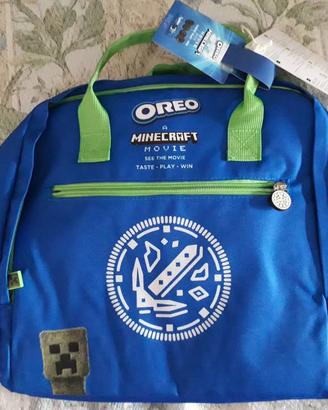 Zaino/Borsa Minecraft Movie brandizzato Oreo Ltd