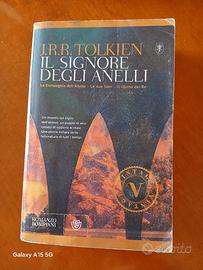 TOLKIEN  IL SIGNORE DEGLI ANELLI BOMPIANI VINTAGE