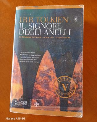TOLKIEN  IL SIGNORE DEGLI ANELLI BOMPIANI VINTAGE